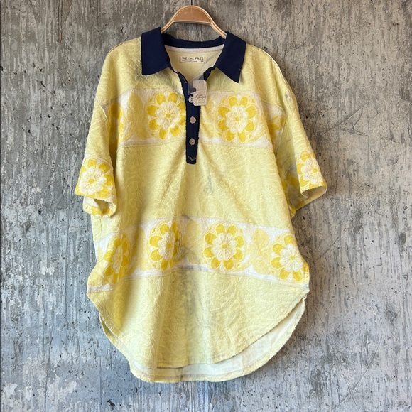 FREE PEOPLE Always Sunny Tee Size Small - Picture 13 of 15